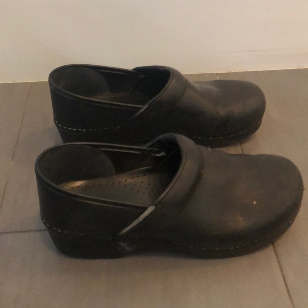 Black clogs